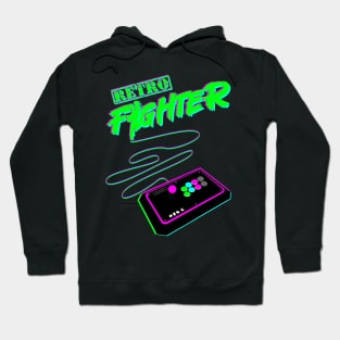 RETRO FIGHTER-GREEN Hoodie